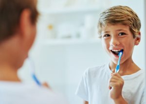 kids tooth discolouration woden
